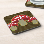 菌ファンキーキノコ コースター (左側)