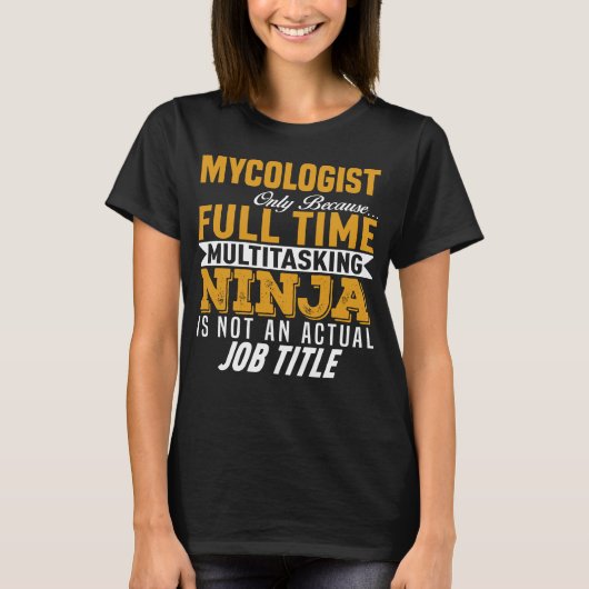 菌学者 Tシャツ (正面)