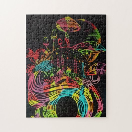 菌根菌 ジグソーパズル (縦)