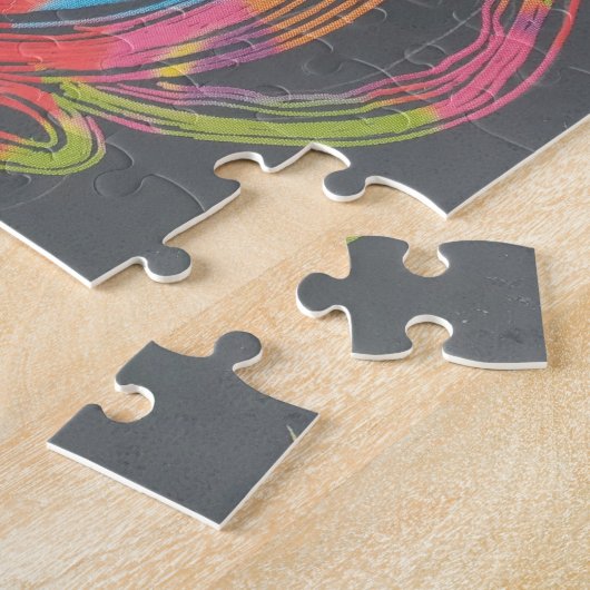 菌根菌 ジグソーパズル (側面)