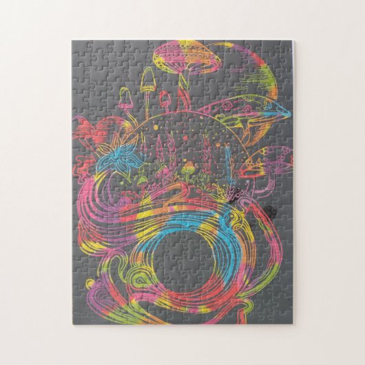 菌根菌 ジグソーパズル (縦)