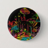 菌根菌 缶バッジ (正面)