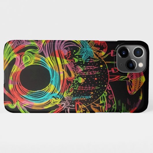 菌根菌 iPhoneケース (裏面横)