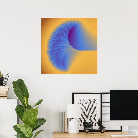 菌糸体 ポスター (ホームオフィス)