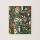 菌輪のパズルの端 ジグソーパズル (縦)