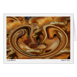 菌類の抽象芸術