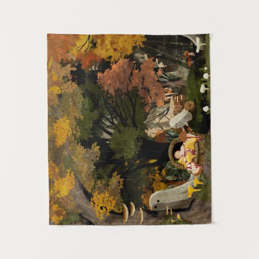 菌類の飼育場 タペストリー (正面)