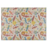 菓子およびキャンデーパターン カッティングボード (正面)