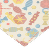 菓子およびキャンデーパターン テーブルクロス (アングル)