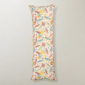 菓子およびキャンデーパターン ボディピロー (裏面 (縦))