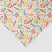 菓子およびキャンデーパターン 薄葉紙 (詳細)