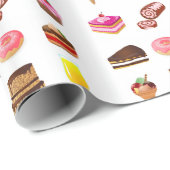 菓子およびキャンデー ラッピングペーパー (ロールコーナー)