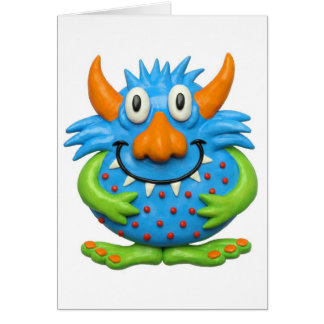 菓子によって斑点を付けられるモンスター