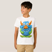 菓子によって斑点を付けられるモンスター Tシャツ (正面フル)
