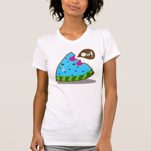 「菓子の傷があります Tシャツ (正面)