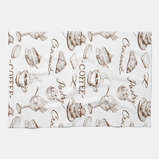 菓子の紙 キッチンタオル (横)