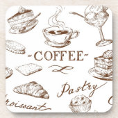 菓子の紙 コースター (正面)