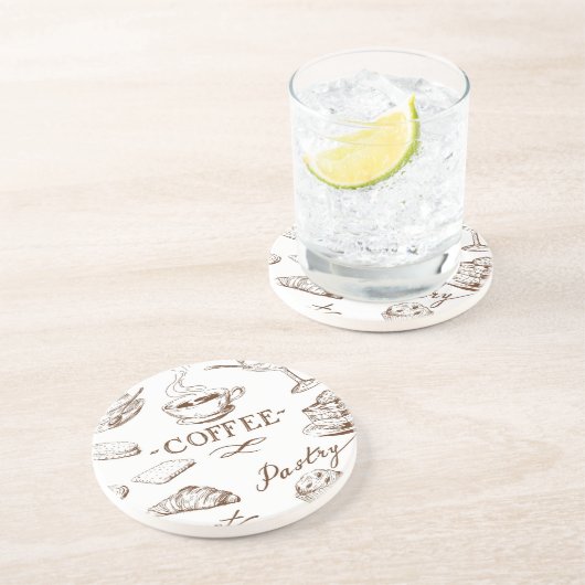 菓子の紙 コースター (側面)