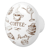 菓子の紙 セラミックノブ (右)