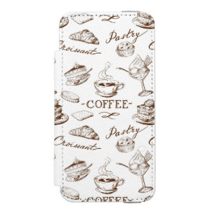 菓子の紙 iPhone SE/5/5sウォレットケース