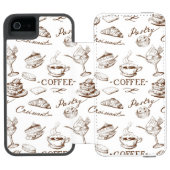 菓子の紙 INCIPIO iPhoneウォレットケース (フォリオ Open)