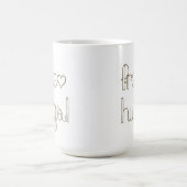 菓子の自由な抱擁ハートのマグ コーヒーマグカップ (中央)