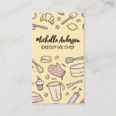 菓子の道具と材料 名刺 (正面)