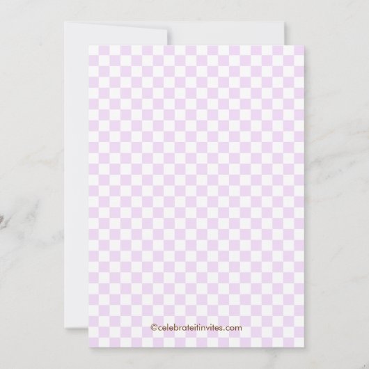 菓子はカップケーキの双生児の誕生日の招待状に耐えます 招待状 (裏面)