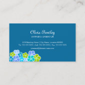 菓子はベーカリーを固めます 名刺 (裏面)