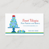 菓子はベーカリーを固めます 名刺 (正面)