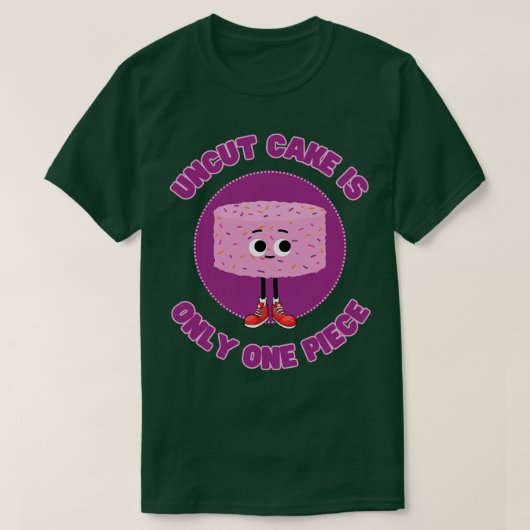 菓子は一つだ Tシャツ (デザイン正面)