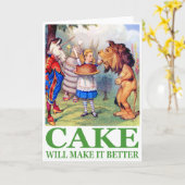 菓子を食うと薬が出る カード (黄色い花)