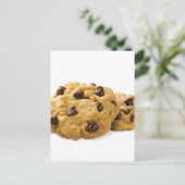 菓子デザート食品クッキージャーチョコレート ポストカード (スタンド正面)