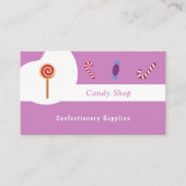 菓子屋 名刺 (正面)