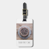 菓子用ブラックフォレストケーキ門 ラゲッジタグ (正面縦)