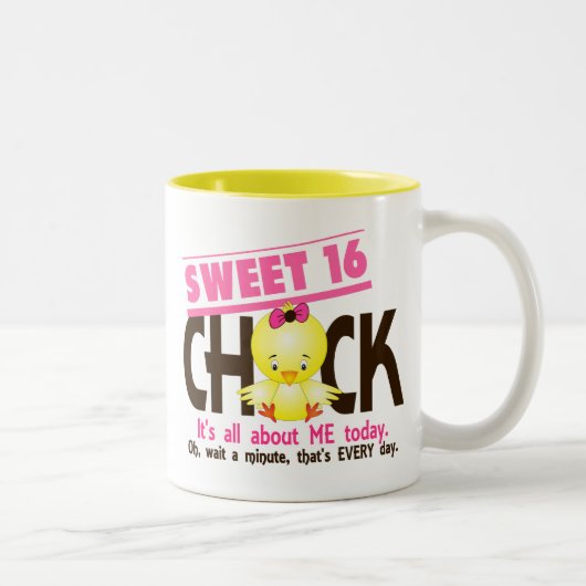 菓子16のひよこ3 ツートーンマグカップ (右)