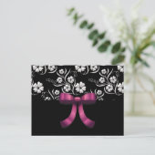 菓子16のカスタムでエレガントな誕生日 ポストカード (スタンド正面)