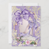 菓子16のキンセアニェラのパーティの招待状 招待状 (裏面)