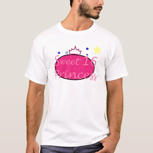 菓子16のプリンセス Tシャツ (正面)