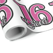 菓子16の誕生日 ラッピングペーパー (ロールコーナー)