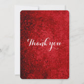 菓子16はレッド・カード感謝していしています サンキューカード (裏面)