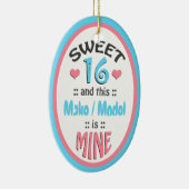 菓子16 -この車は私の物-陶磁器のオーナメントです セラミックオーナメント (右)