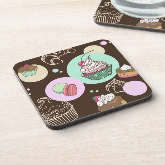 菓子 コースター (左側)