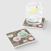 菓子 ストーンコースター (横)