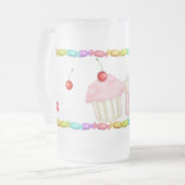 菓子 フロストグラスビールジョッキ (正面左)