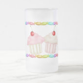 菓子 フロストグラスビールジョッキ (中央)