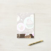 菓子 ポストイット (デスク上)