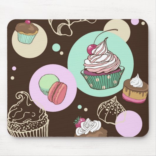 菓子 マウスパッド (正面)