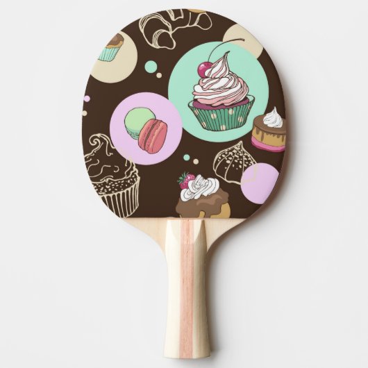 菓子 卓球ラケット (正面)