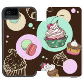 菓子 INCIPIO iPhoneウォレットケース (フォリオ Open)